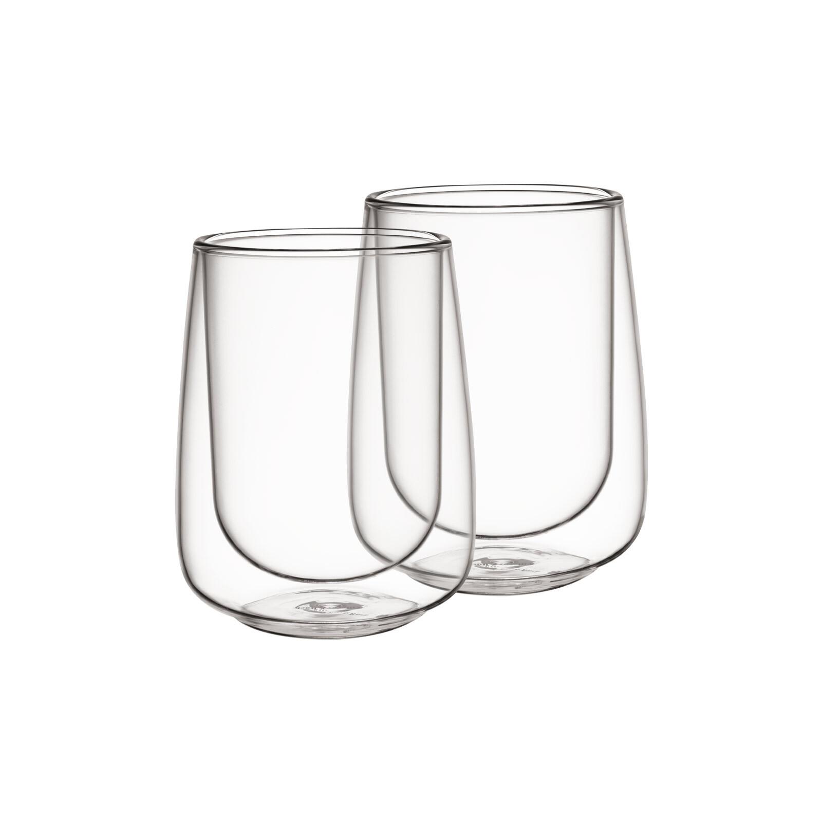 LATTE-MACCHIATO-BECHER Artesano Hot & Cold transparent 250 ml 2er Set - Transparent, Glas (0.25L) - Villeroy & Boch