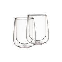 LATTE-MACCHIATO-BECHER Artesano Hot & Cold transparent 250 ml 2er Set - Transparent, Glas (0.25L) - Villeroy & Boch
