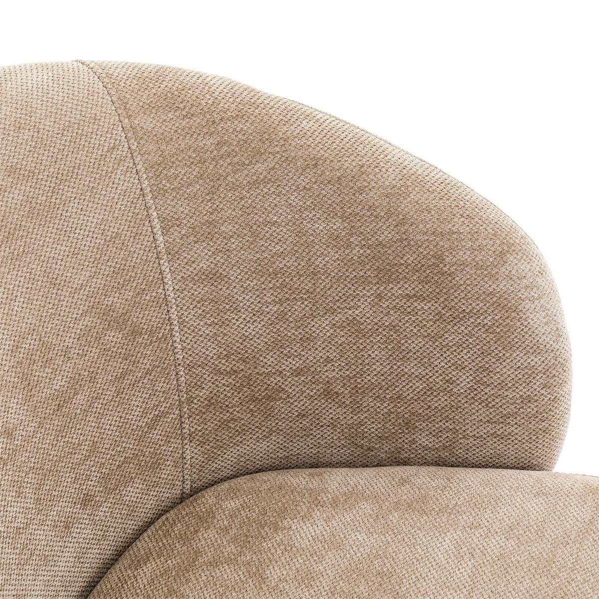 ESSZIMMERSTÜHLE KURSI 2er-Set beige - Beige, Textil (57/77/60cm) - IDIMEX