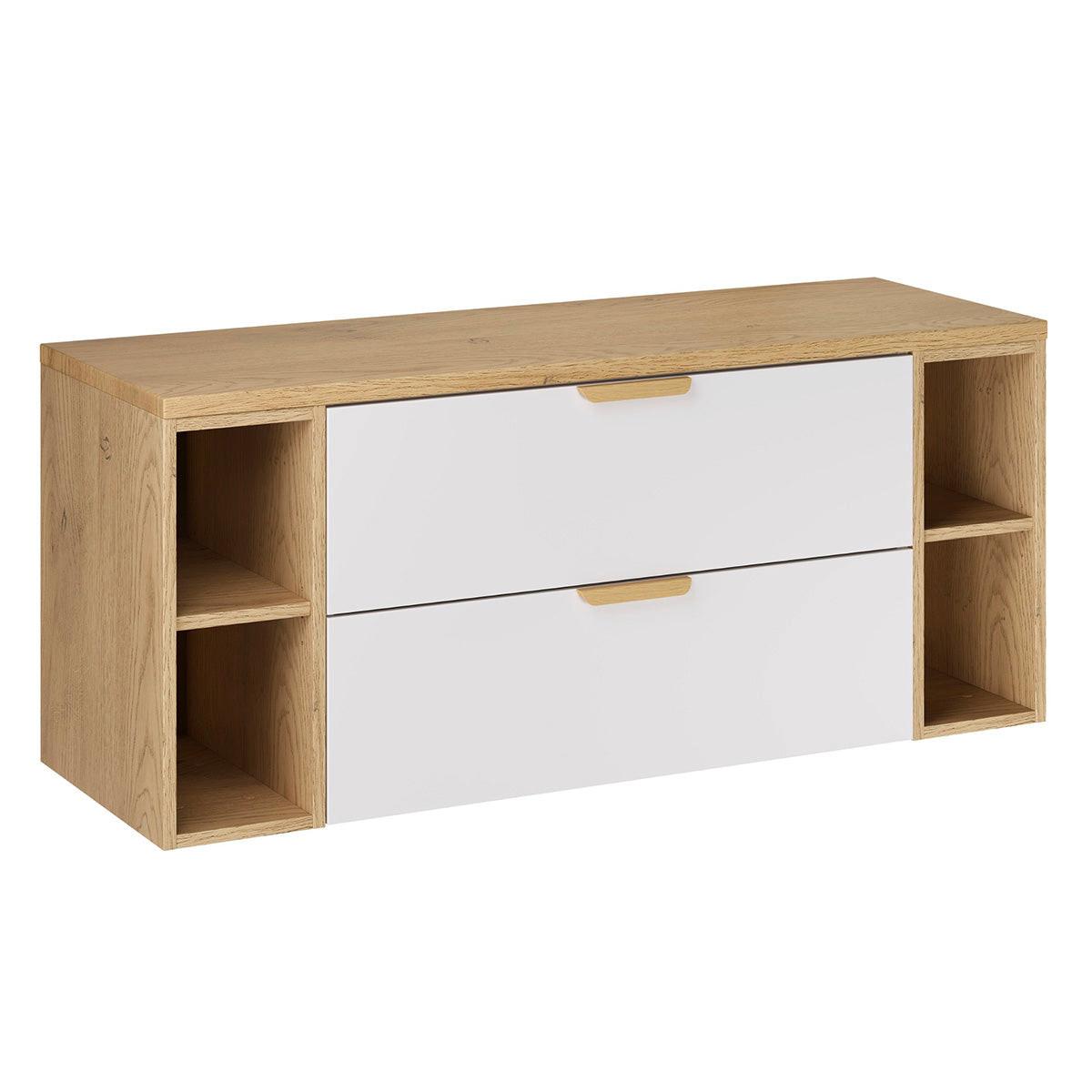 WASCHTISCHUNTERSCHRANK 120.6cm Oria Weiß - Weiß, Holzwerkstoff (120.6/50/46.5cm) - Petits-meubles