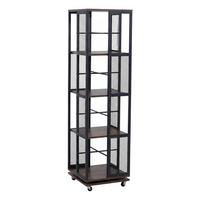 BÜCHERREGAL Dunkelbraun - Dunkelbraun, Holz (40/147/40cm) - MCW