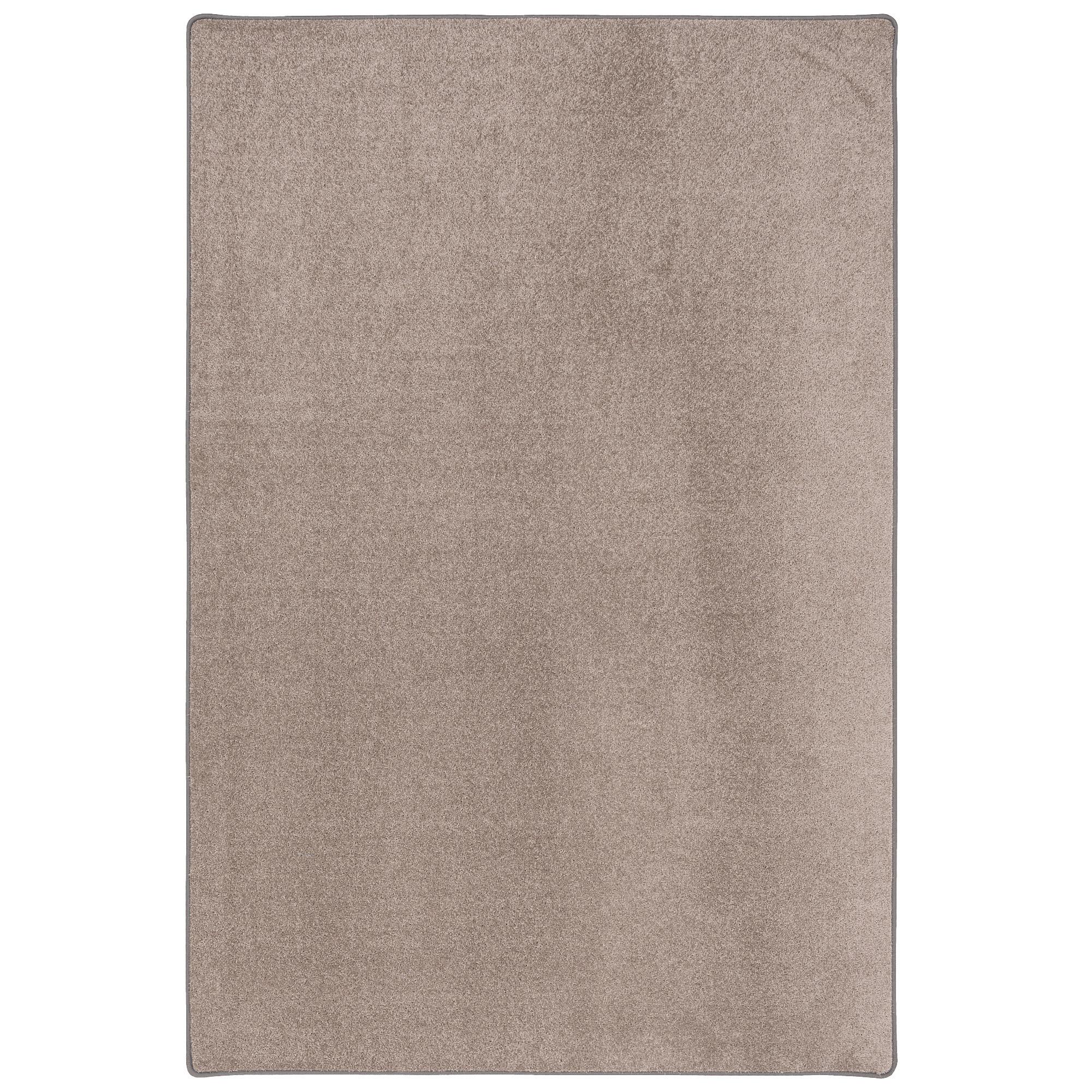 TREND VELOURS TEPPICH JOY - Taupe, Textil (160/160cm) - Snapstyle