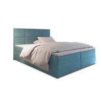 BOXBETT LENA 160x200 cm mit Matratze und Topper - Blau - Hellblau, Holz (160/200cm) - MASSENO