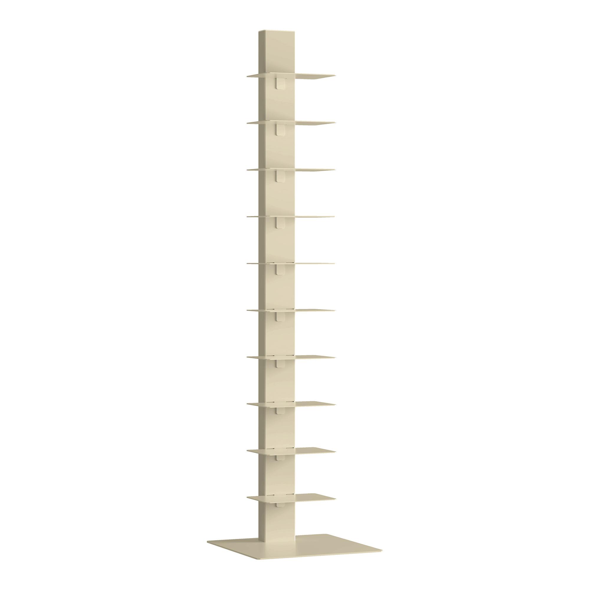 BÜCHERREGAL Eksjö - Beige, Metall (39/150/39cm) - [en.casa]