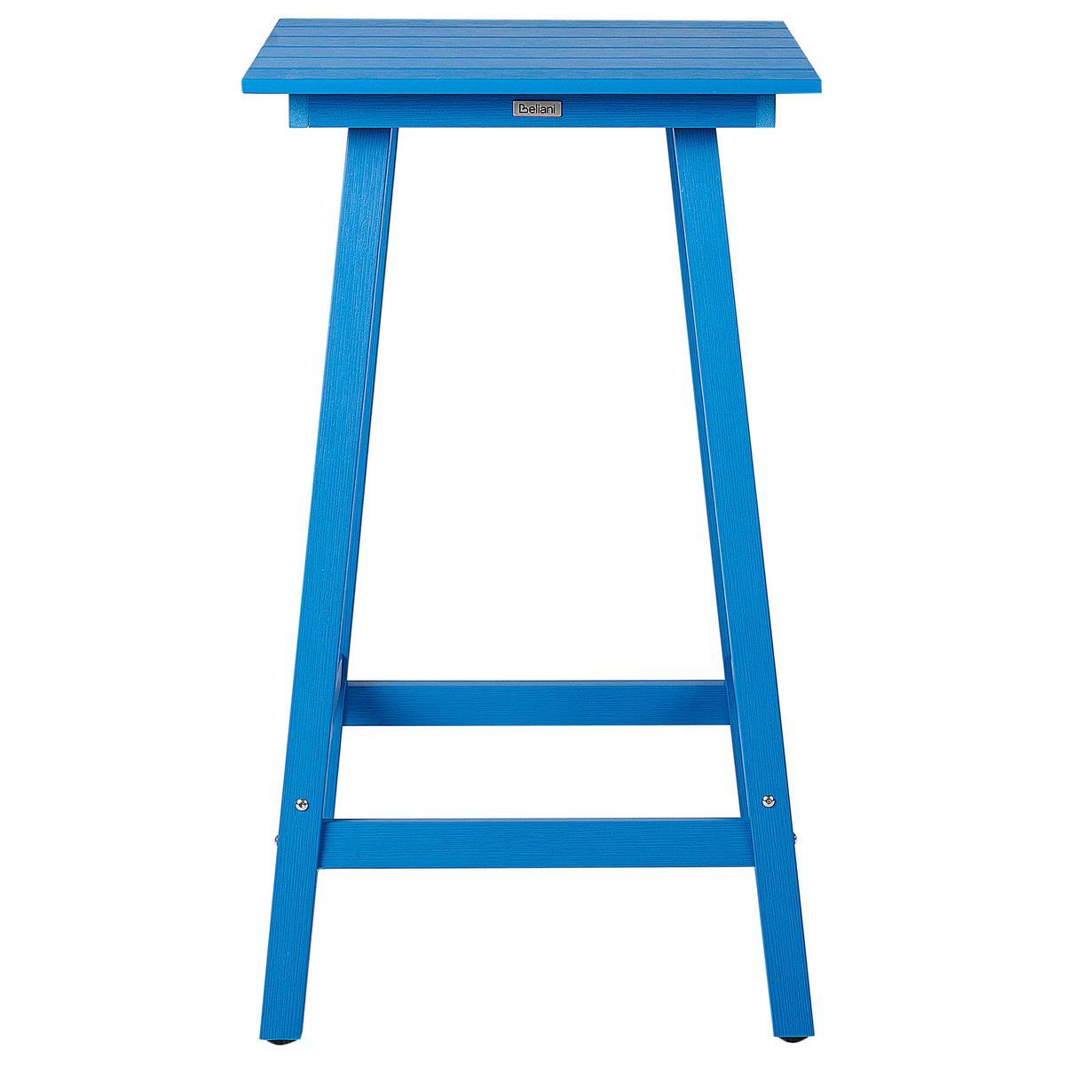 BARTISCH Blau Adirondack - Blau, Kunststoff (60/59/103cm) - Beliani