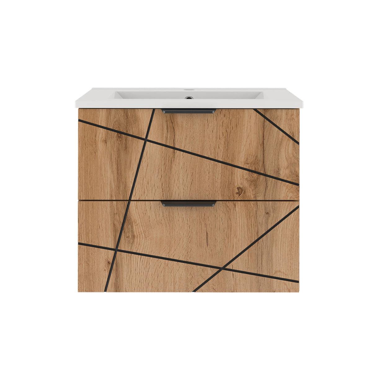 WASCHTISCH 60cm Teren Holz - Braun, Holzwerkstoff (60/50/45.8cm) - Petits-meubles