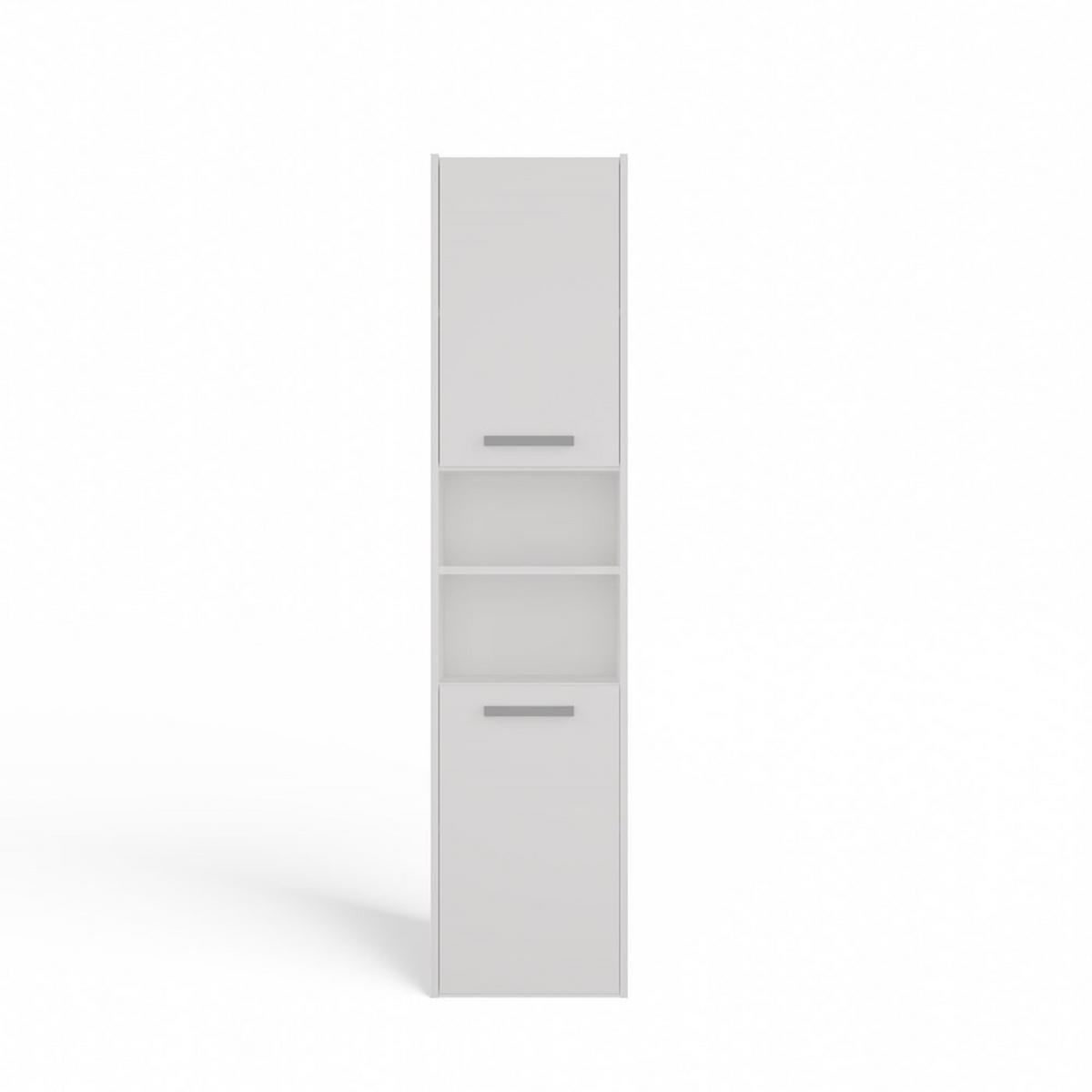 BADEZIMMERSCHRANK Weiß 40/170/30 - Weiß, Holzwerkstoff (40/170/30cm) - RAUMHIRSCH FURNITURE