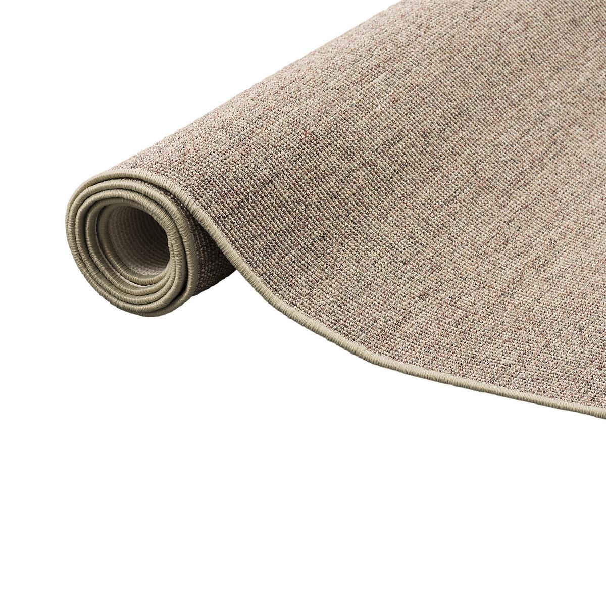 SISAL NATUR TEPPICH KLASSISCH - Greige, Textil (100/100cm) - Snapstyle