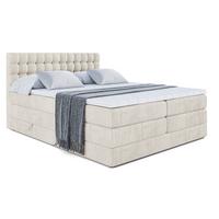 BOXSPRINGBETT VIONE KING - 140 x 200 - H3/H4 - Ecru - Ecru, Holzwerkstoff (140/200cm) - ALTDECOR