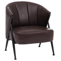 SESSEL Dunkelbraun - Dunkelbraun, Kunststoff (65/74/72cm) - MCW