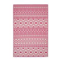 OUTDOORTEPPICH Tia, Ethno-Muster 240/300 cm - Pink, Kunststoff (240/300cm) - Homescapes