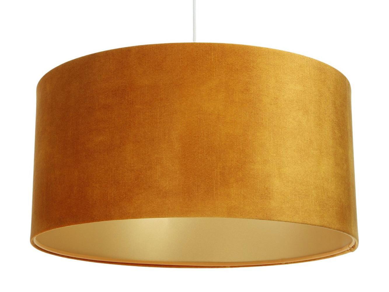 HÄNGELEUCHTE Gelb 60/30 cm - Gelb/Goldfarben, Kunststoff (60/0.8/30cm) - ONZENO
