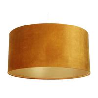 HÄNGELEUCHTE Gelb 60/30 cm - Gelb/Goldfarben, Kunststoff (60/0.8/30cm) - ONZENO