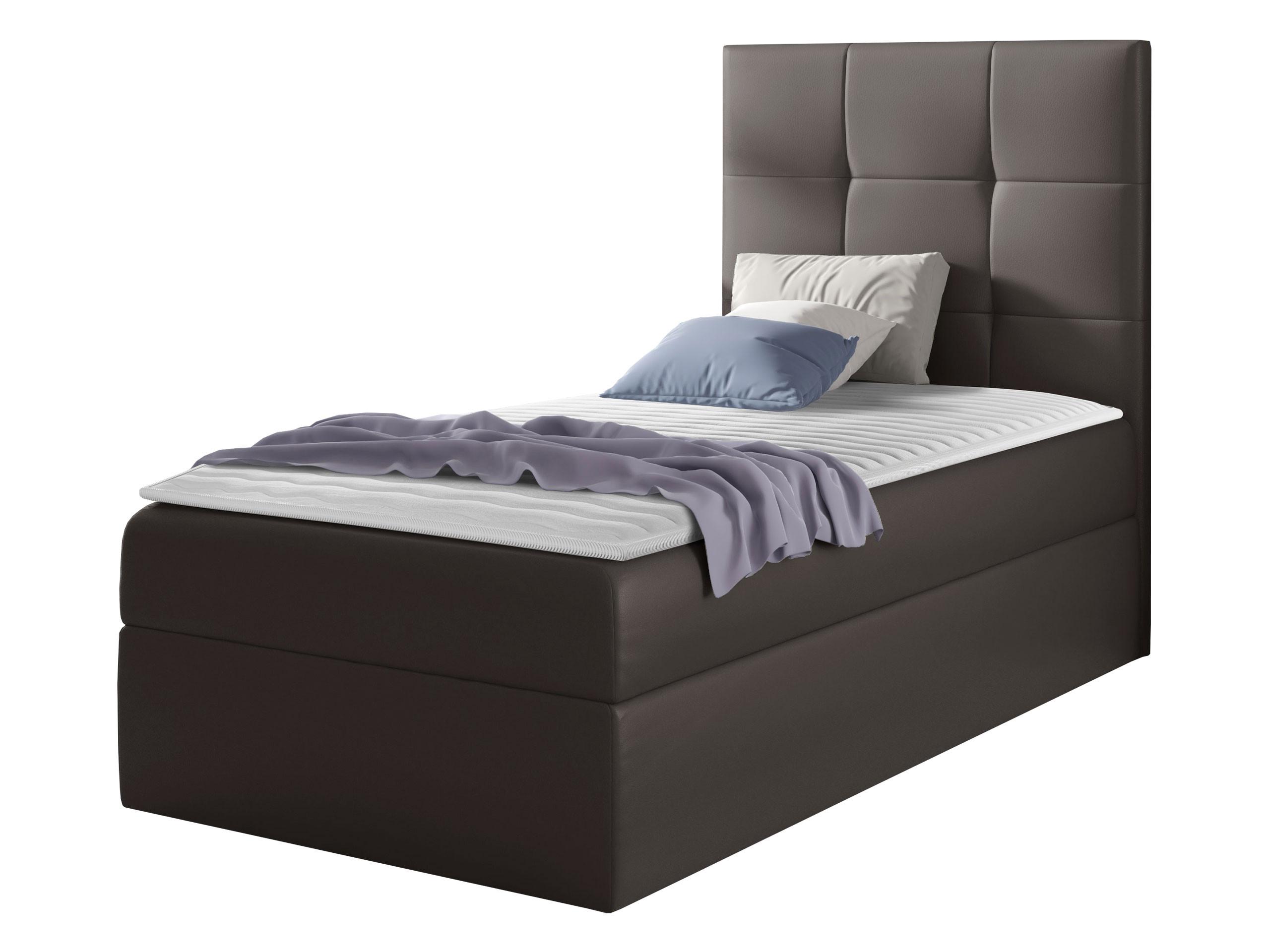 BOXBETT Mini 2, Seite zum Öffnen des Bettkastens: Rechts - H3 - Graphitfarben, Holz (90/200cm) - MIRJAN24