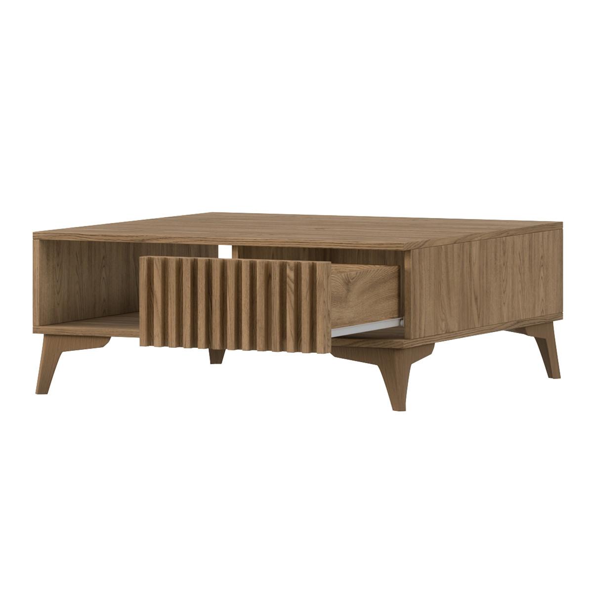 COUCHTISCH Esteban Holz - Braun, Holzwerkstoff (40/150/40cm) - Petits-meubles