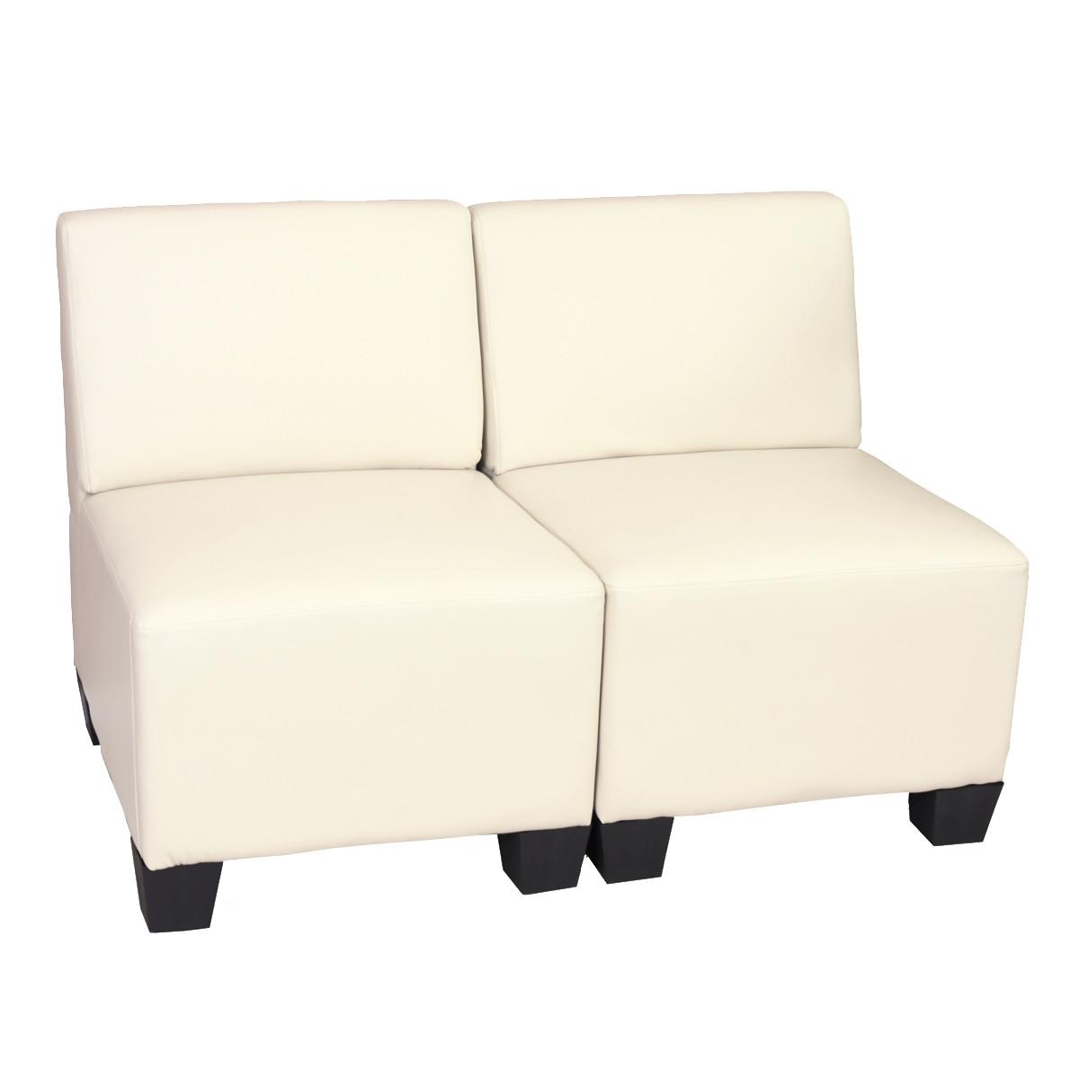2-SITZER Beige - Beige/Creme, Textil (114/76/72cm) - MCW