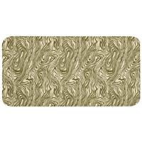 WC-VORLEGER Abstrakt - Marmor - Grün WC Teppich 120x60 cm - Dunkelgrün, Textil (120/1cm) - OnlyWow