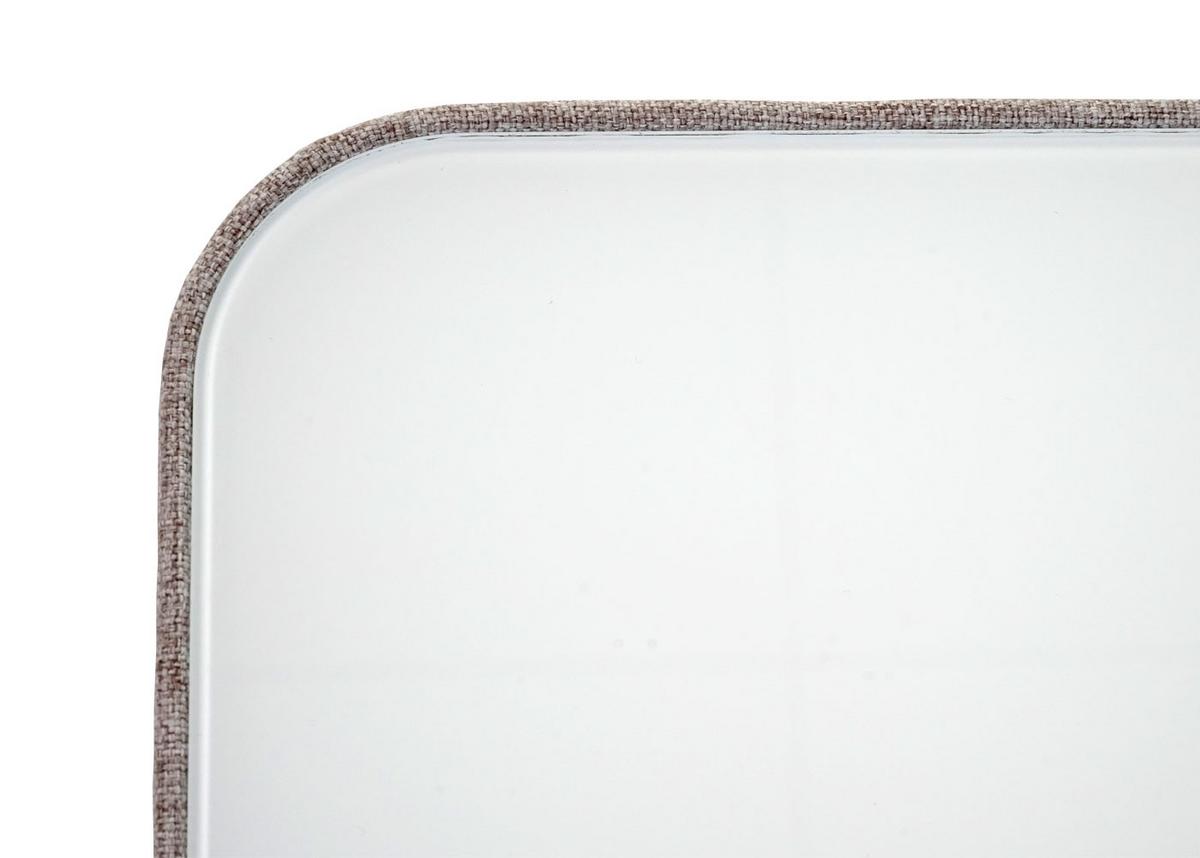 TISCH-WHITEBOARD Grau, Weiß - Weiß/Grau, Textil (35/60/3cm) - MCW