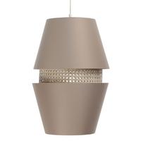 HÄNGELEUCHTE Beige 30/46 cm - Beige, Kunststoff (30/1.3/46cm) - ONZENO