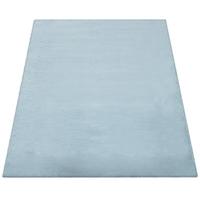HOCHFLORTEPPICH, einfarbig, Türkis, 140 x 200 cm - Blau, Textil (200/140cm) - KADIMA DESIGN