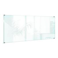 KÜCHENRÜCKWAND 125 x 50 cm Transparente Glasplatte - Transparent, Glas (125/50/0.4cm) - TULUP