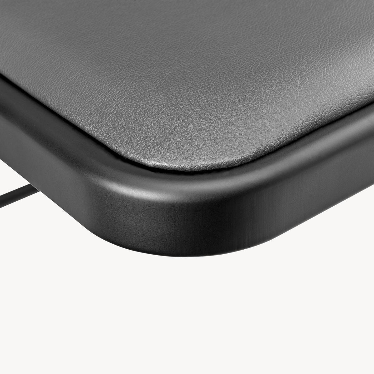 STUHL-SET 6 TLG. - Schwarz/Grau, Kunststoff/Metall (46/80/50cm) - pro.tec