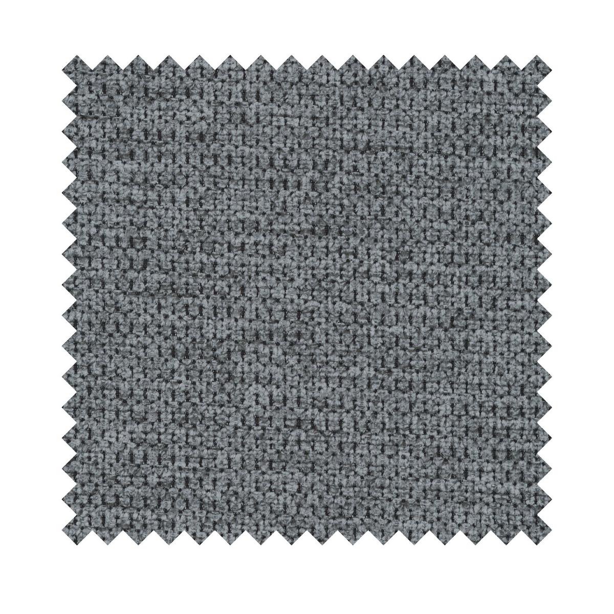 ECKSOFA Taremi mit Chenillebezug Dunkelgrau, beidseitig - Dunkelgrau/Schwarz, Textil (267/185cm) - Selsey