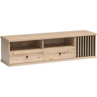 LOWBOARD Caya mit zwei Schubladen, Eiche Artisan, 160 cm - Eiche Artisan, Holzwerkstoff (161/43/41cm) - Beautysofa