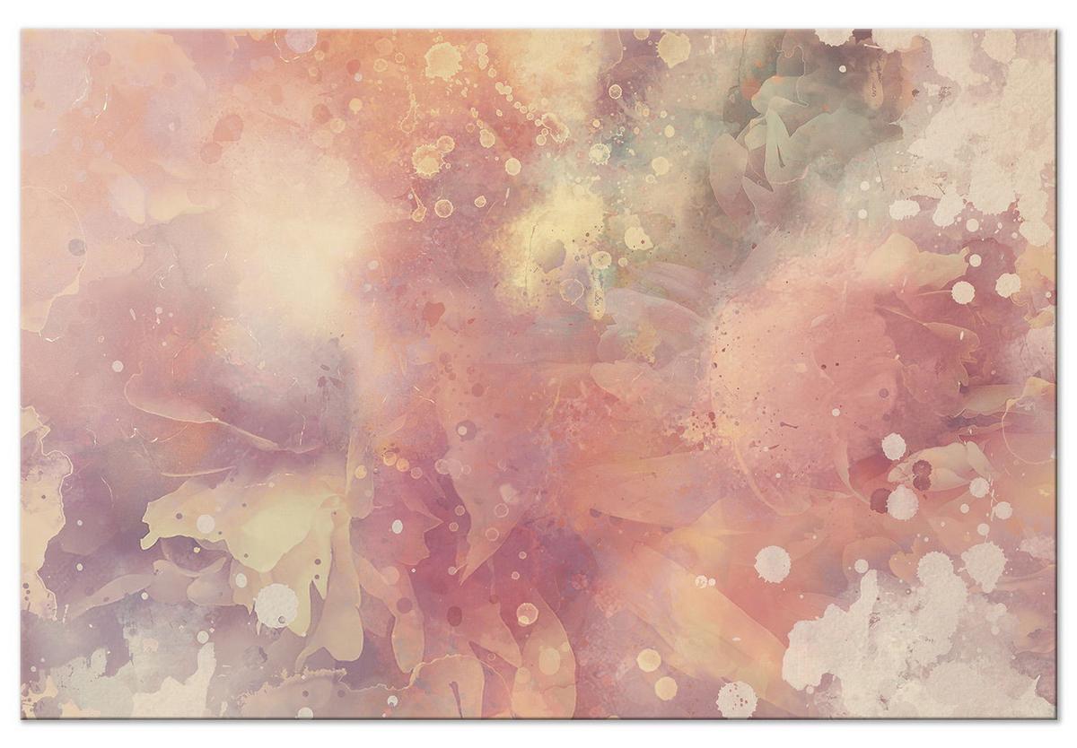 KUNSTDRUCK Rosa 60/40 cm - Pink, Textil (60/40cm) - KUNSTLOFT