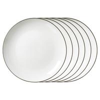 DESSERTTELLER Adela grau ø 20,5 cm 6er Set - Grau, Keramik (20.5cm) - Ritzenhoff Breker