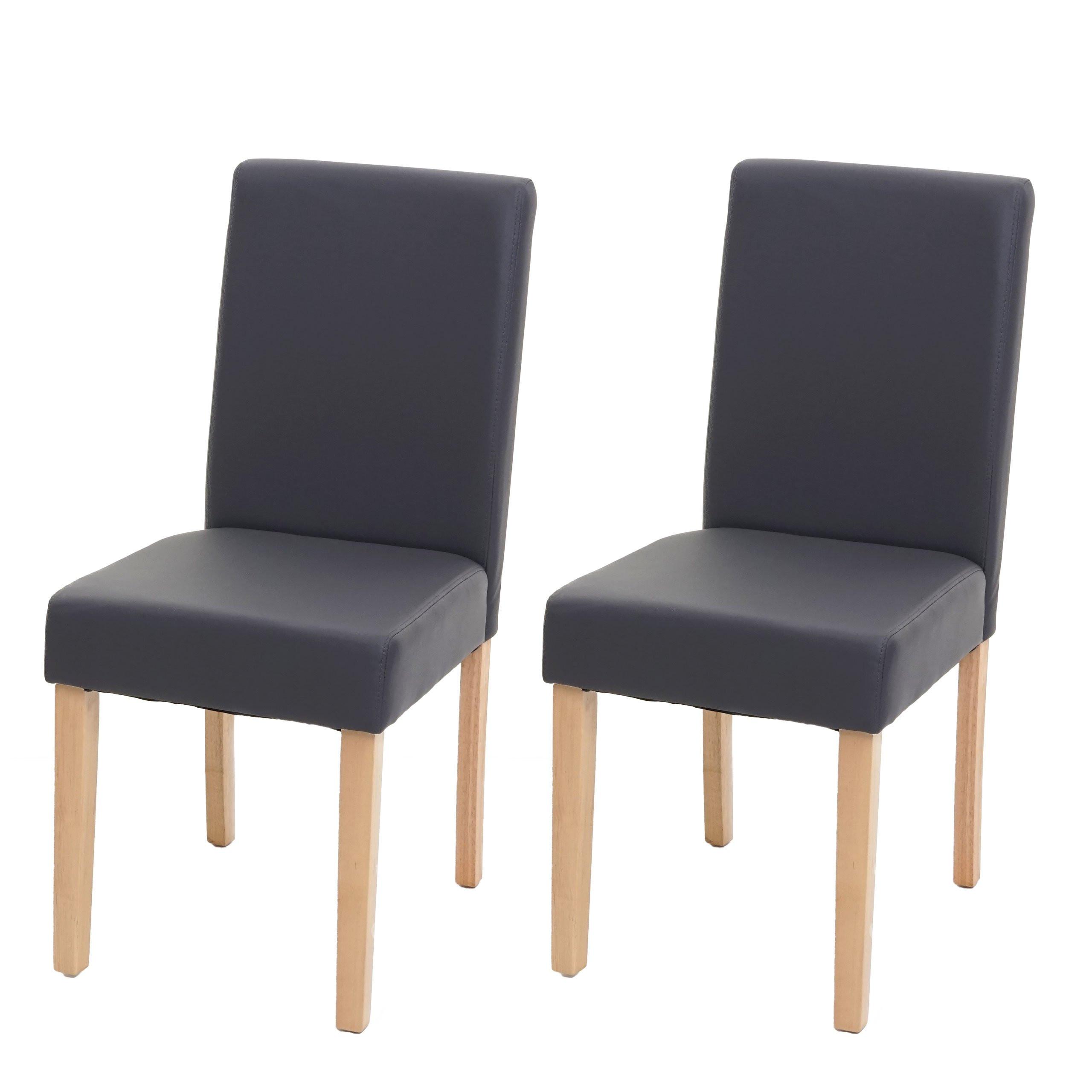 ESSZIMMERSTUHL Grau 2er-Set - Grau, Textil (43/90/56cm) - MCW