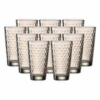 LONGDRINKGLÄSER Favo Braun 400 ml 12er Set - Braun, Glas (0.4L) - Ritzenhoff Breker