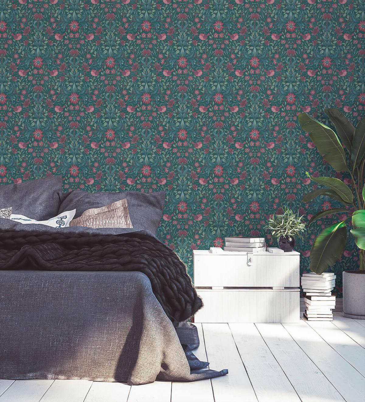 VLIESTAPETE Grün 53/1005 cm - Grün, Kunststoff/Textil (53/1cm) - KUNSTLOFT