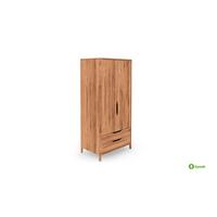 KLEIDERSCHRANK PAUL Kernbuche - Kernbuche, Holz (95/188/60cm) - byoak