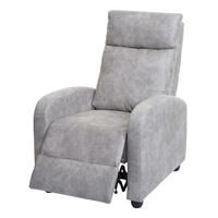 RELAXSESSEL Hellgrau - Hellgrau, Textil (67/102/90cm) - MCW