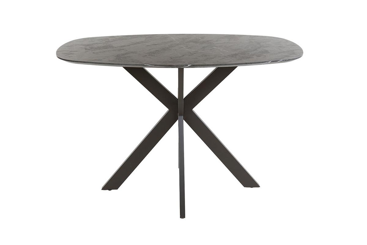 BARTISCH SESTA Schwarz Holz - Schwarz, Holz/Metall (80/140/93cm) - KAWOLA
