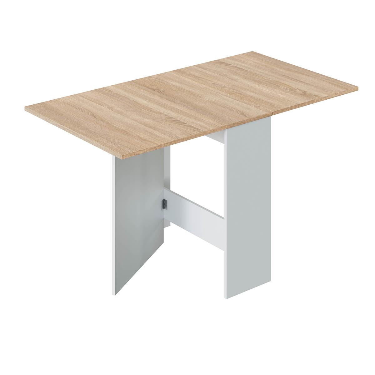 KLAPPTISCH Fly 31/77/78 cm - Weiß, Holzwerkstoff (77/31/78cm) - Calicosy