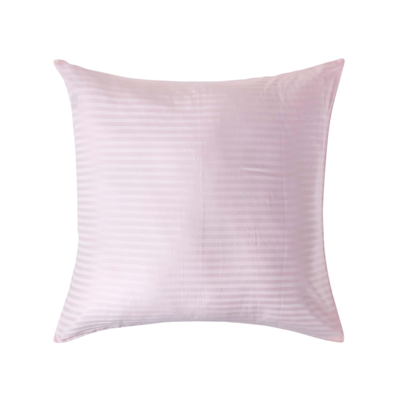KISSENBEZUG Damast, Ägyptische Baumwolle, Fadendichte 330 - Rosa, Textil (80/80cm) - Homescapes