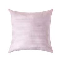 KISSENBEZUG Damast, Ägyptische Baumwolle, Fadendichte 330 - Rosa, Textil (80/80cm) - Homescapes