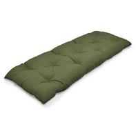 BANKPOLSTER Flair BK 100x50x8cm Olivgrün - Olivgrün, Textil (50/100cm) - Beautissu 