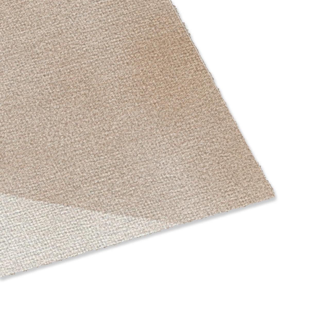 FUSSMATTE Braun - Japandi - Abstrakt Schmutzfangmatte 90x60 cm - Beige, Kunststoff (90/0.4cm) - MuchoWow