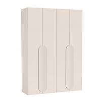 FALTTÜRENSCHRANK Omodeo 170 cm breit in Kaschmir – mit WingLine-Falttüren - Beige, Holzwerkstoff (170/240/58cm) - AX Living