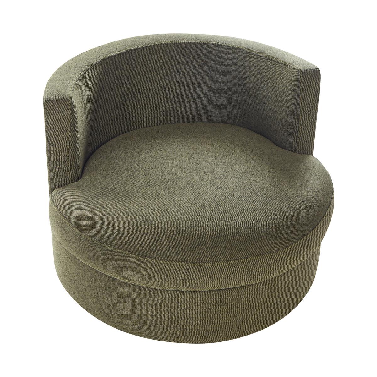 SESSEL Dunkelgrün Dalby - Grün, Textil (82/61/82cm) - Beliani
