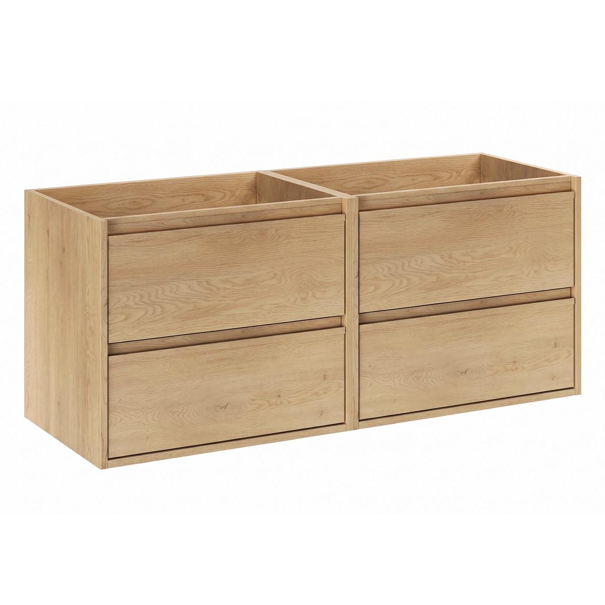 WASCHTISCHUNTERSCHRANK 120cm Edmé Holz - Braun, Holzwerkstoff (120/50/46cm) - Petits-meubles