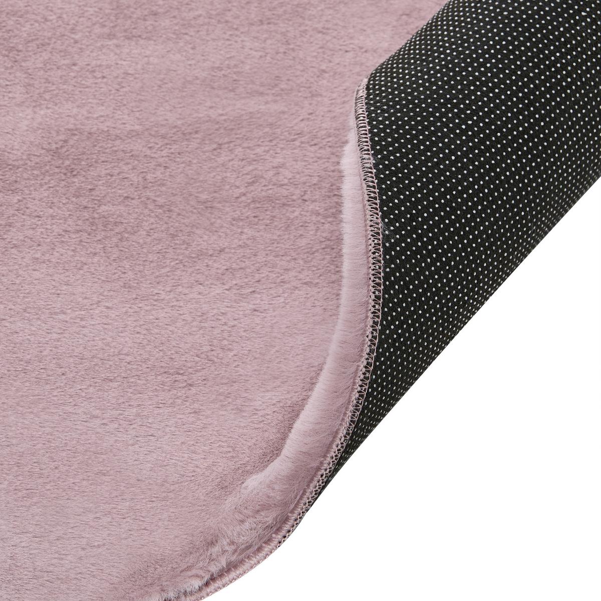 TEPPICH Hellviolett 160/230 cm Dawa - Violett, Kunststoff (160/230cm) - Beliani