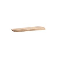 WANDREGAL ARANDA, Akazie Massivholz, handgefertigt, 40 x 20 x 3 cm - Akaziefarben, Holz (40/3/20cm) - KADIMA DESIGN