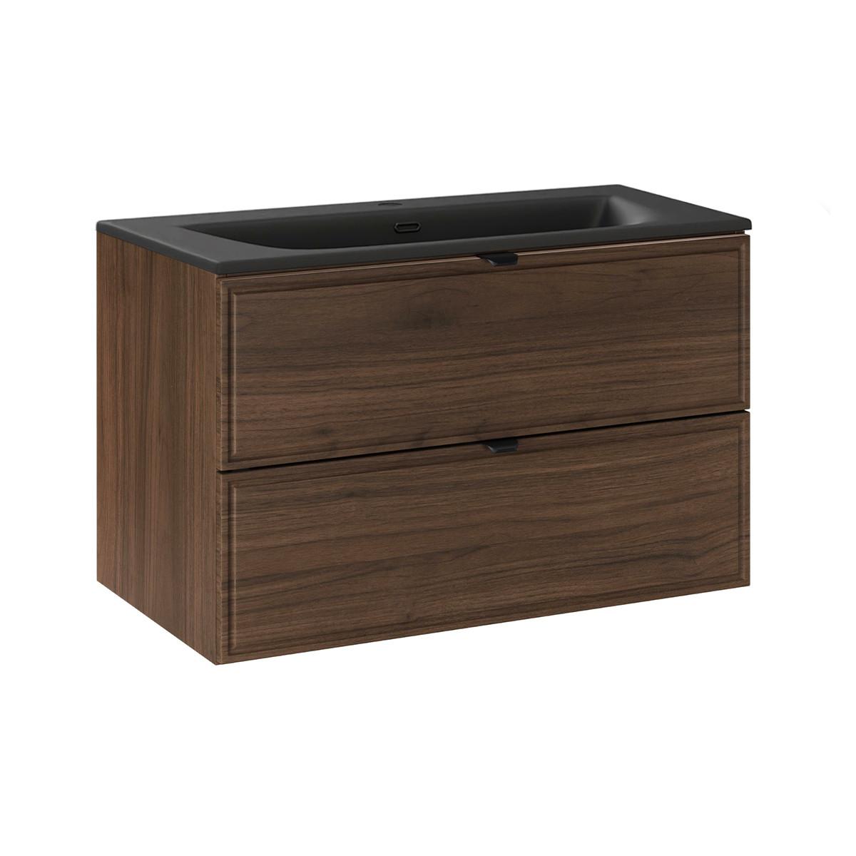 WASCHTISCH 81cm Elias Holz - Braun, Holzwerkstoff (81/50/46cm) - Petits-meubles