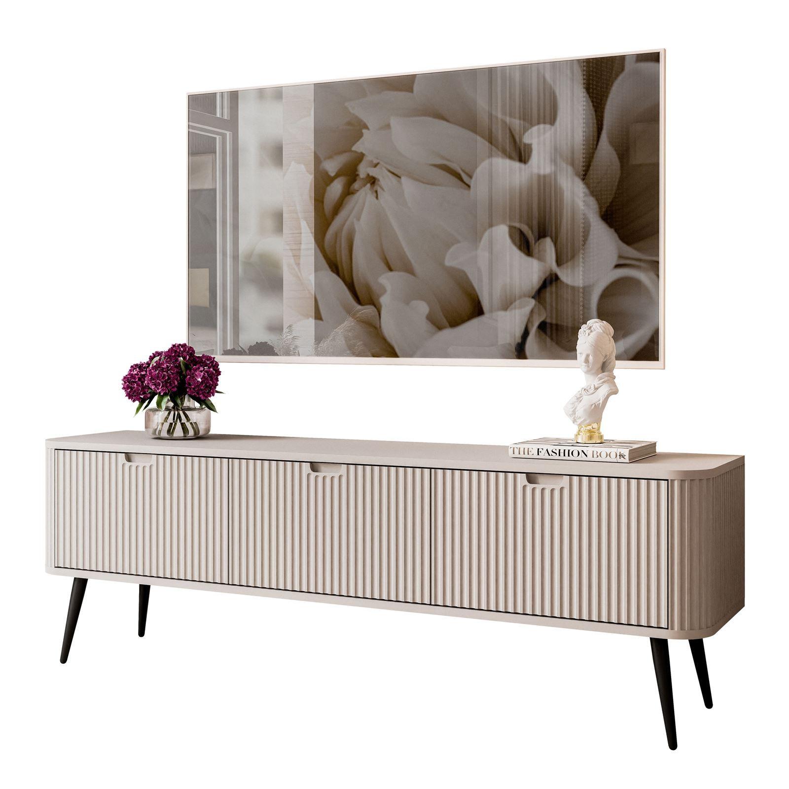 TV Element ZAIRA RTV168 Kaschmir - Kaschmir, Holzwerkstoff (168/57/39cm) - Lookway