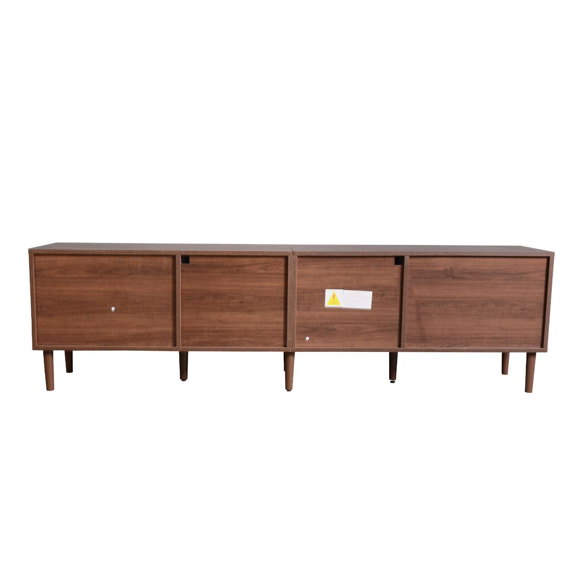 SIDEBOARD Braun 180/40/50 cm - Braun, Holzwerkstoff (40/50/180cm) - Urban Meuble