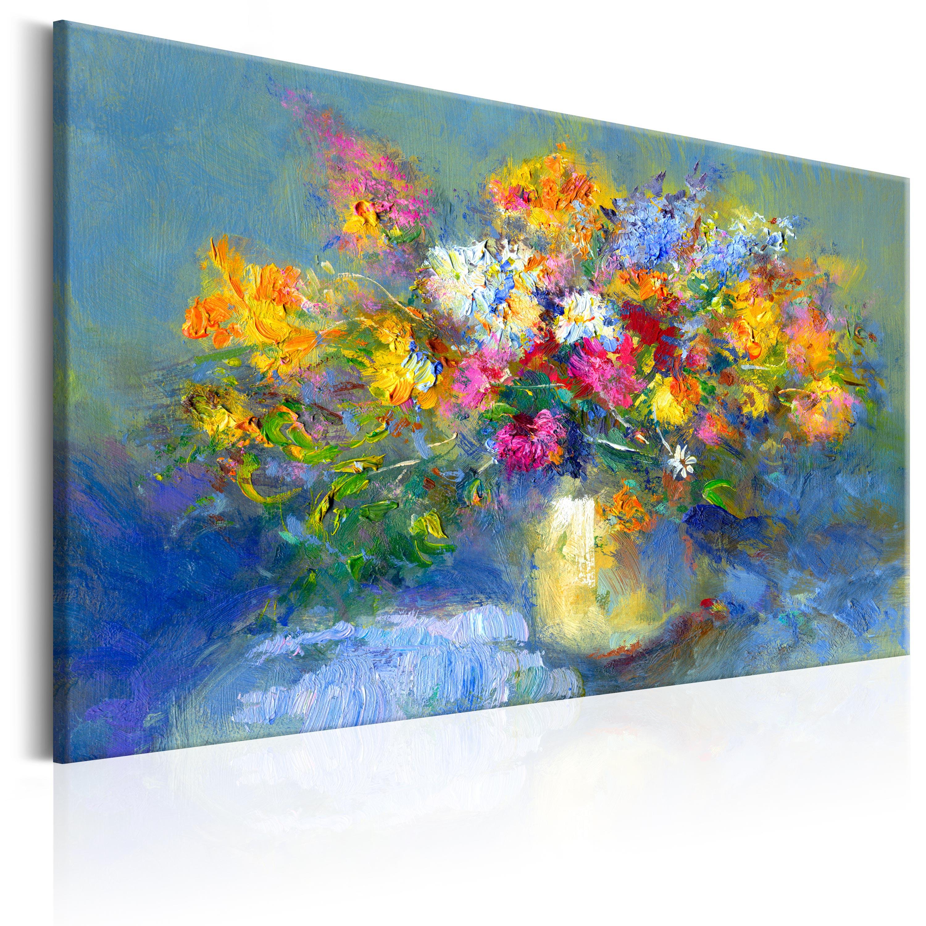 KUNSTDRUCK Bunt 120/80 cm - Multicolor, Textil (120/80cm) - KUNSTLOFT